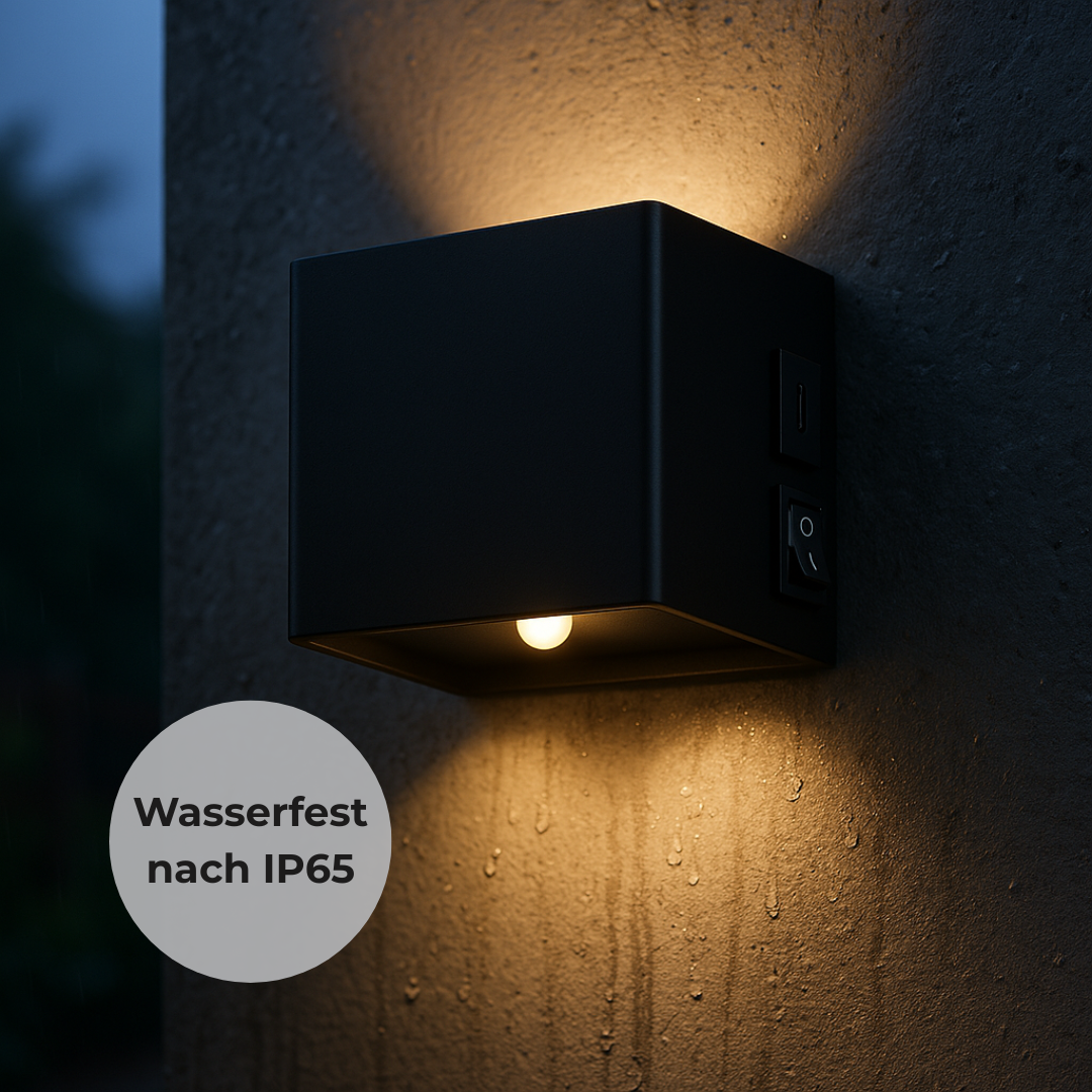 Kabellose Wandleuchte mit Bewegungssensor