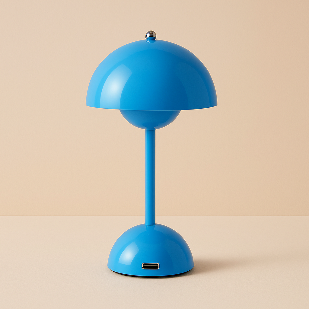 Lumenora™ – Vintage LED-Tischlampe