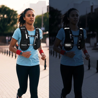 Gilet de course avec système d'hydratation 2 L