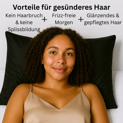 Premium Seidenkissenbezug