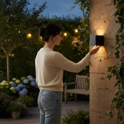 Kabellose Wandleuchte mit Bewegungssensor