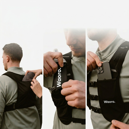 Gilet de course avec Soft Flask (500 ml) inclus