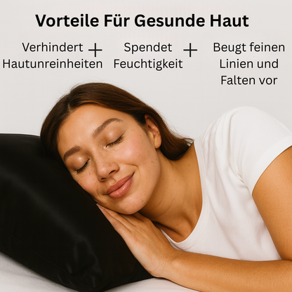 Premium Seidenkissenbezug