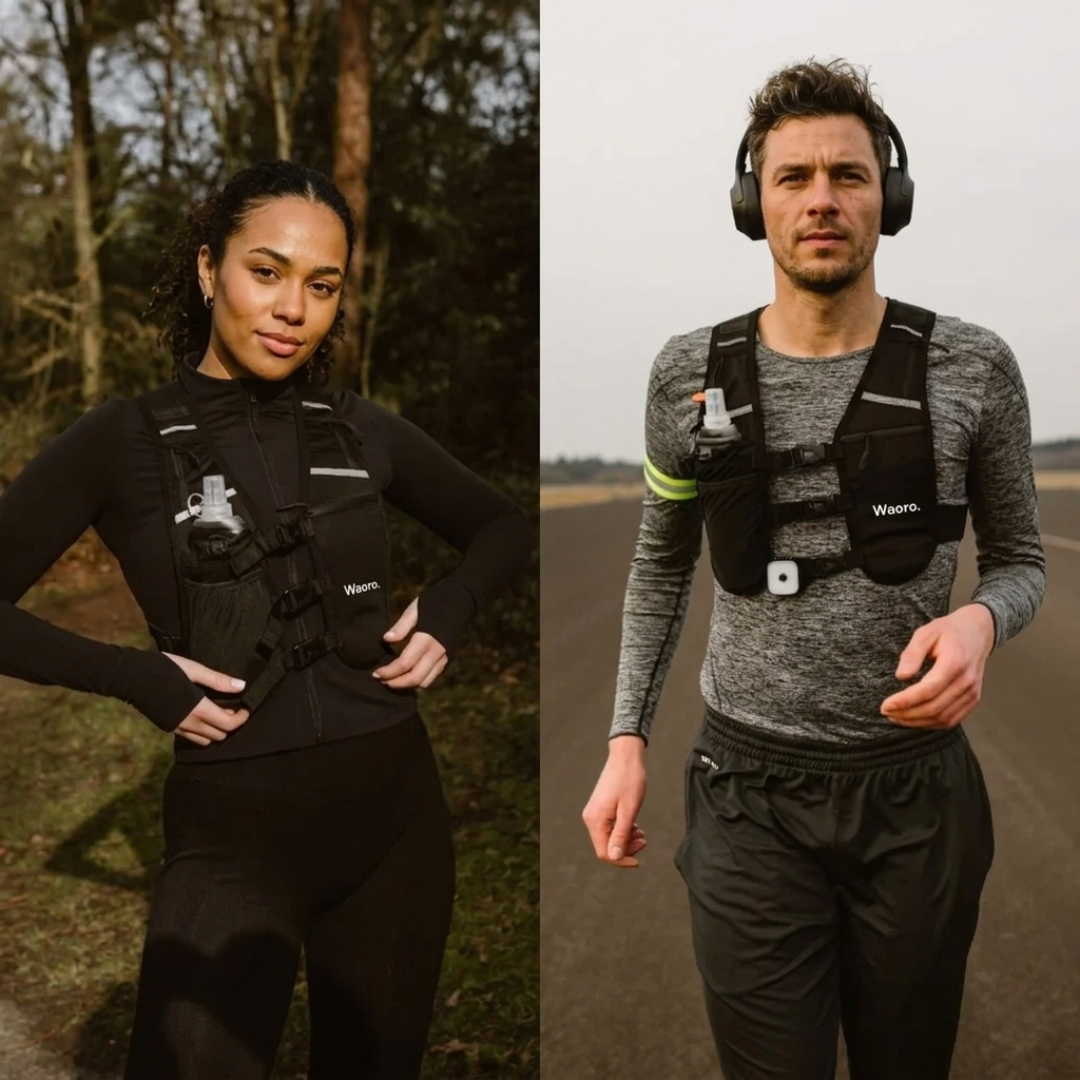 Gilet de course avec Soft Flask (500 ml) inclus