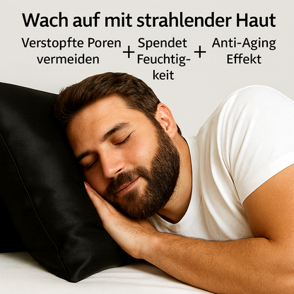 Premium Seidenkissenbezug