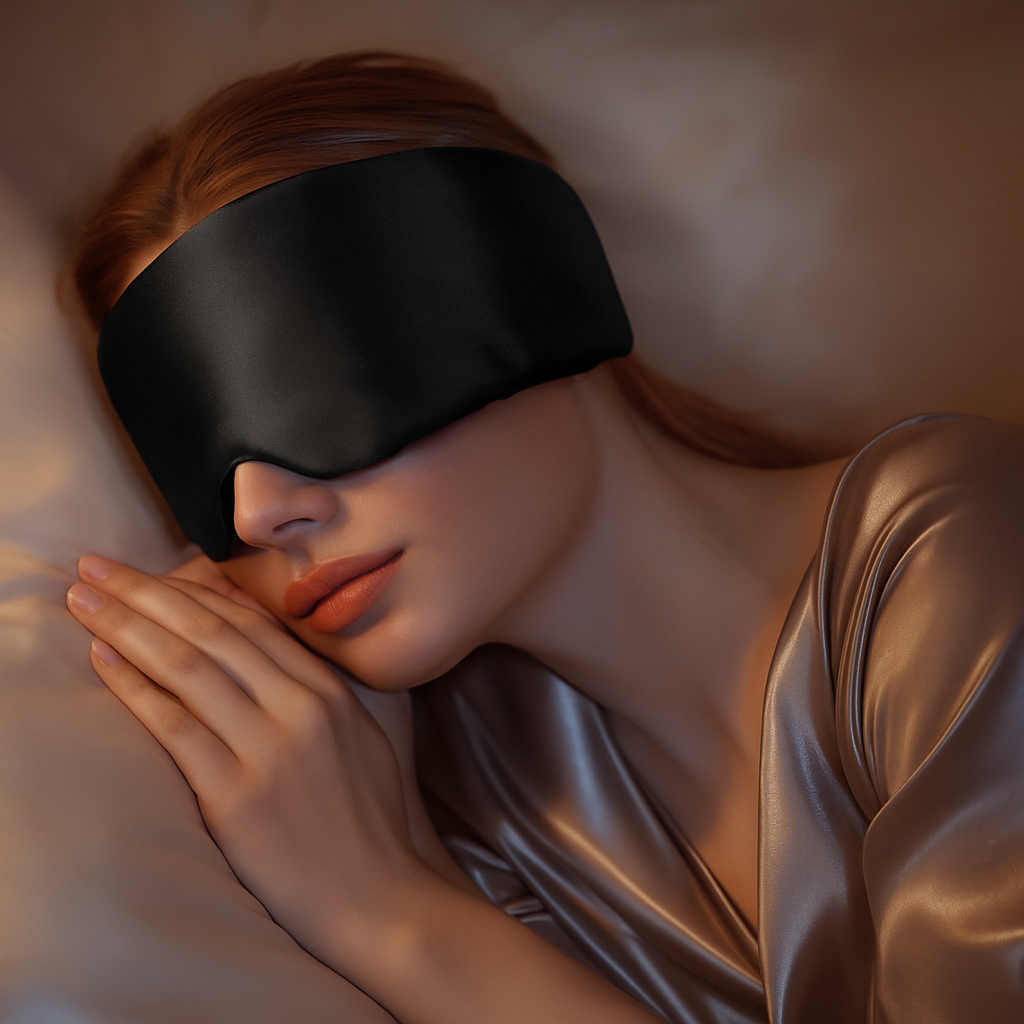 Waoro – Masque de Sommeil en Satin de Soie