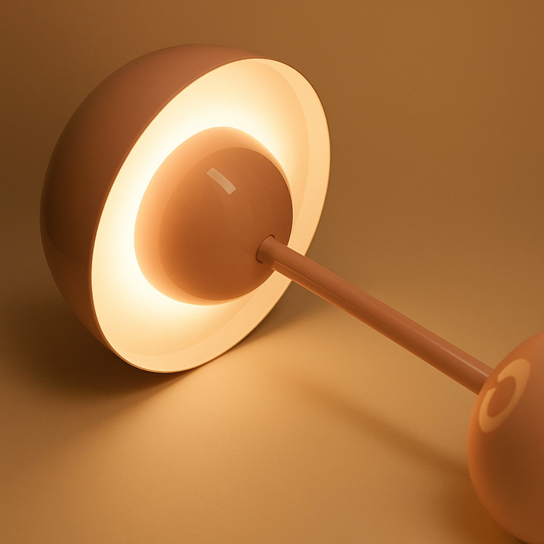 Lumenora™ – Vintage LED-Tischlampe