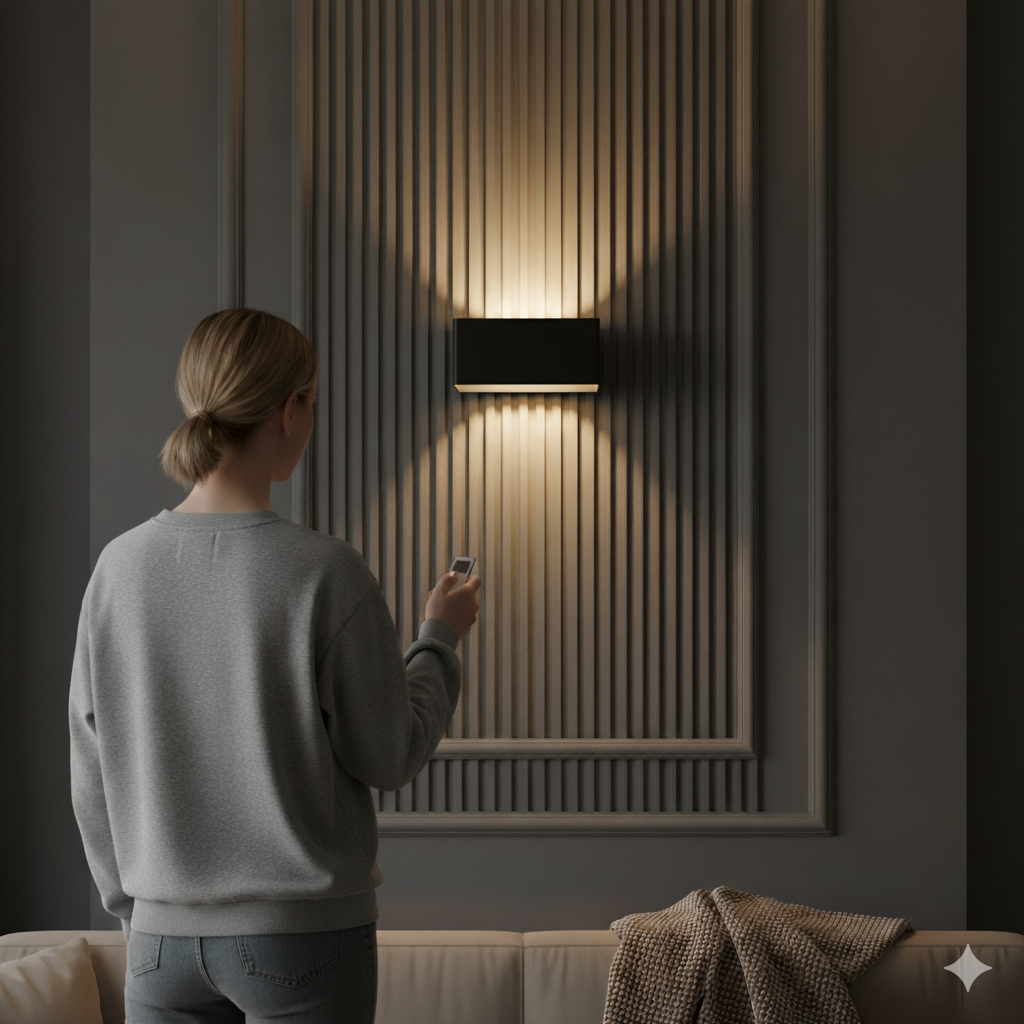 -Auralux – Wiederaufladbare Wandleuchte